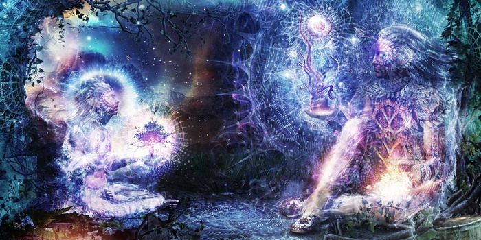 Spiritual fantasy art by Cameron Gray