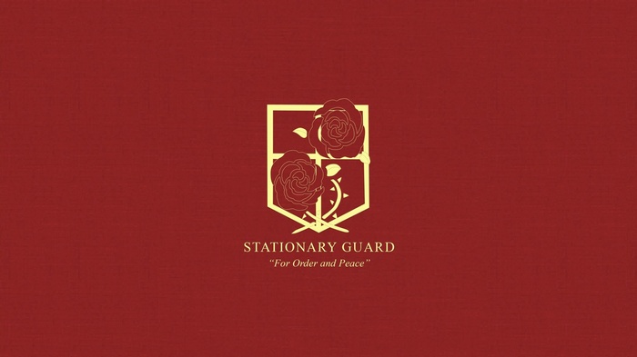 Stationary Guard "For Order and Peace" Emblem