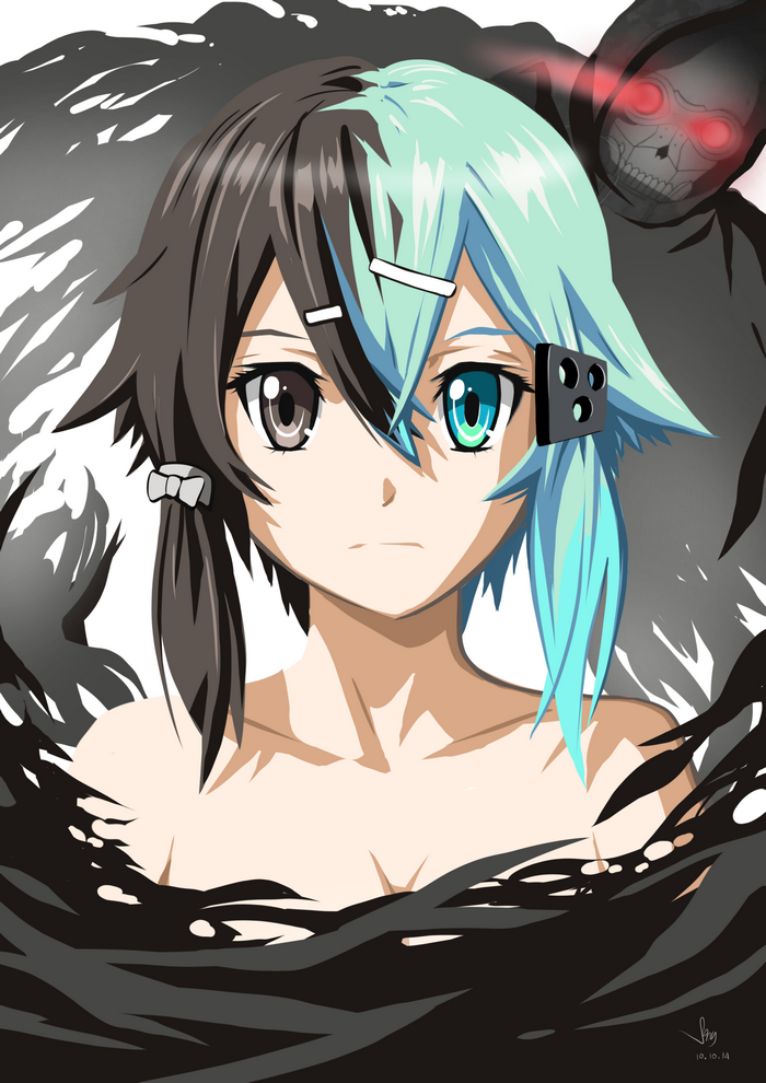 Asada Shino from Sword Art Online