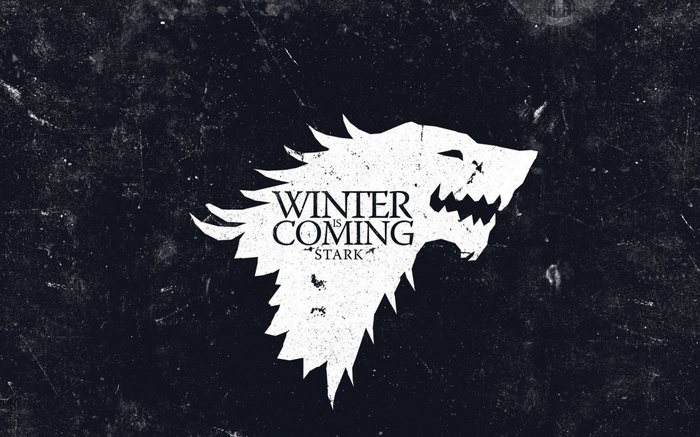 House Stark Sigil with Winter Is Coming