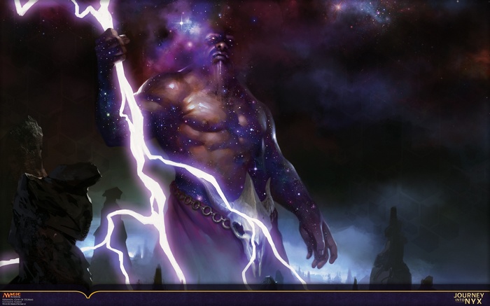 Magic: The Gathering Titan with Lightning