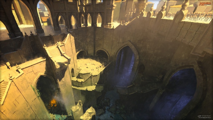 Magic: The Gathering Dimir Ravnica Cityscape