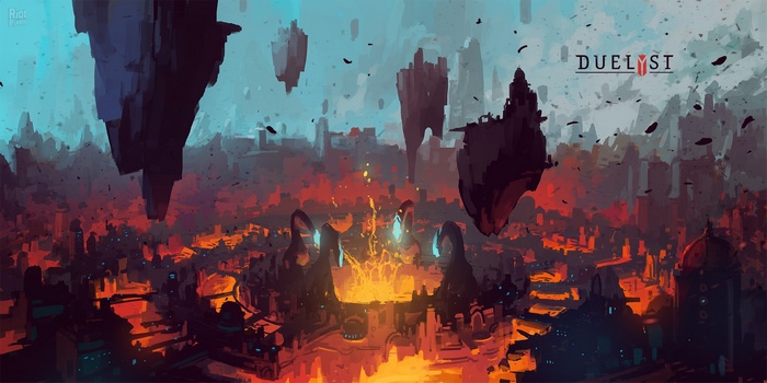 Duelyst Artwork by Anton Fadeev