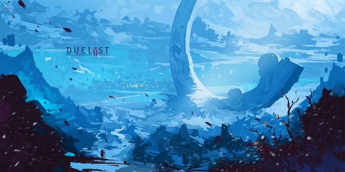 Duelyst concept art by Anton Fadeev