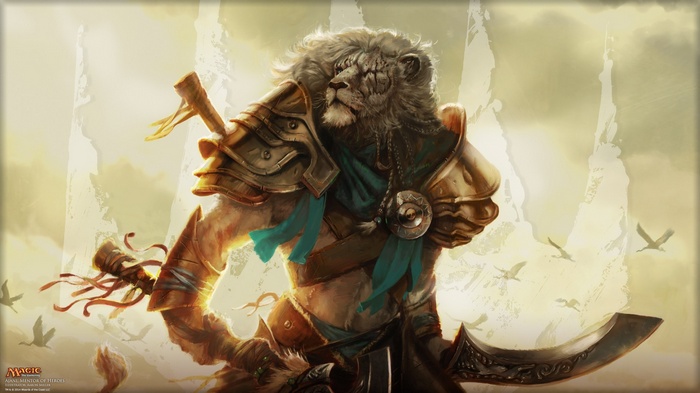 Ajani Goldmane from Magic: The Gathering