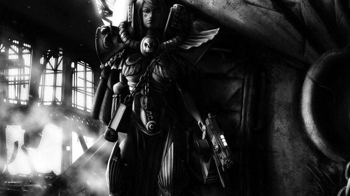 Warhammer 40,000 Sisters of Battle warrior