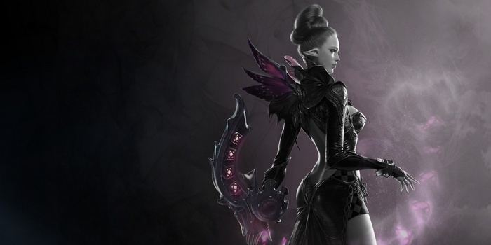 Lost Ark fantasy girl with bow