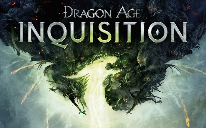 Dragon Age: Inquisition Video Game Title Art
