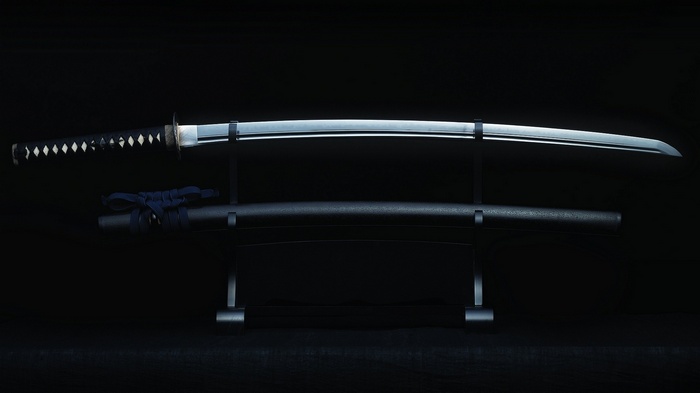 samurai, weapon, sword, katana