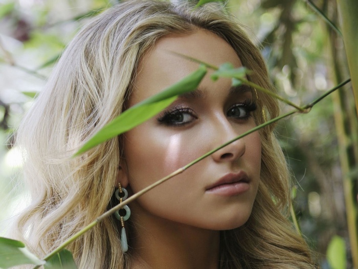 Hayden Panettiere in a natural setting
