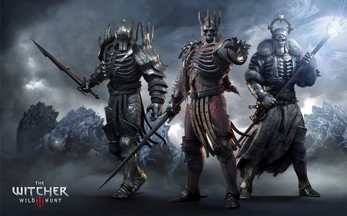 The Witcher 3: Wild Hunt Eredin and companions