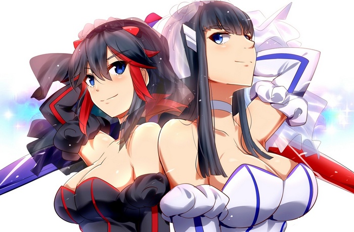 Kiryuin Satsuki, anime, anime girls, Kill la Kill, Matoi Ryuuko