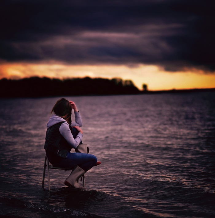 Introspective Outdoor Moment
