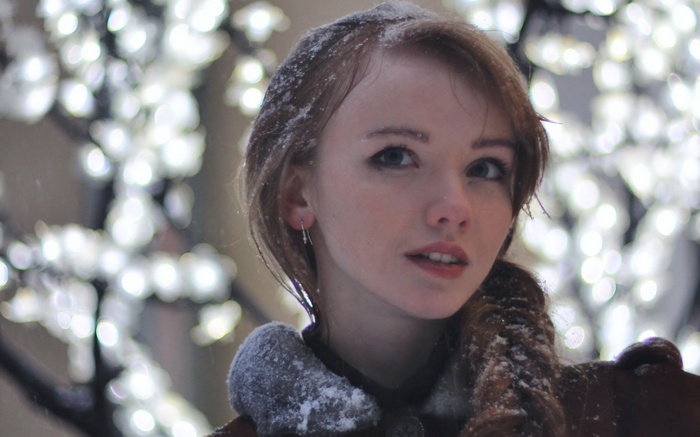 Olesya Kharitonova Winter Portrait