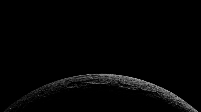 Minimalist Moon Space Art