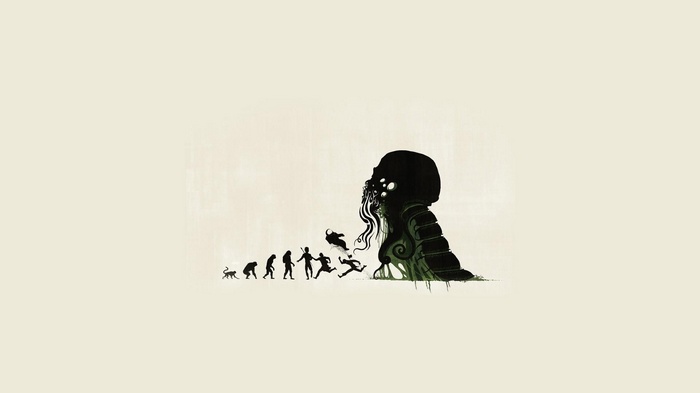 Evolution of Humanity towards Cthulhu