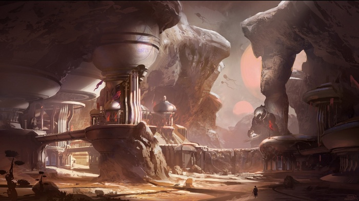 Halo 5 Master Chief Concept Art