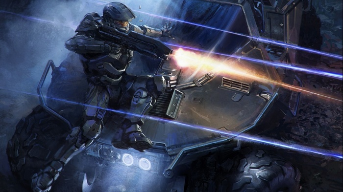 Halo 4 Master Chief Digital Art