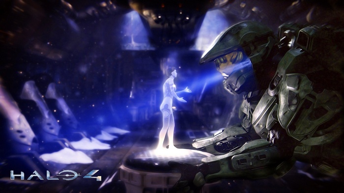 Master Chief and Cortana in Halo 4