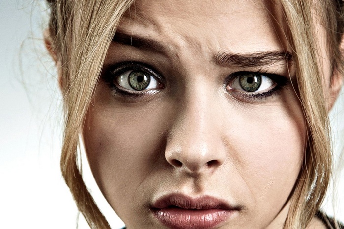 Chloë Grace Moretz close-up portrait