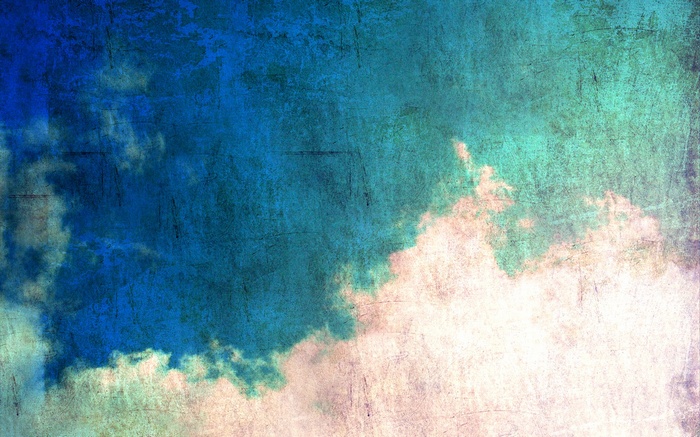 Blue Grunge Texture Art