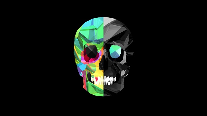 Low Poly Skull by Justin Maller