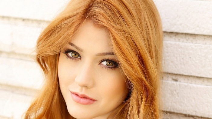 Katherine McNamara redhead woman face portrait
