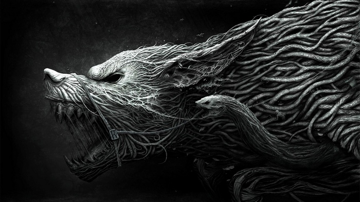 Werewolf Dark Fantasy Horror