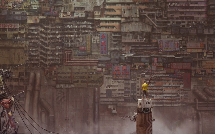 Kuldar Leement's Apocalyptic Cityscape Artwork