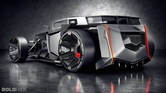 Lamborghini Carbon Fiber Supercar