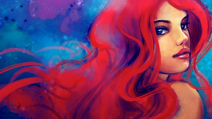 The Little Mermaid Ariel Fantasy Art