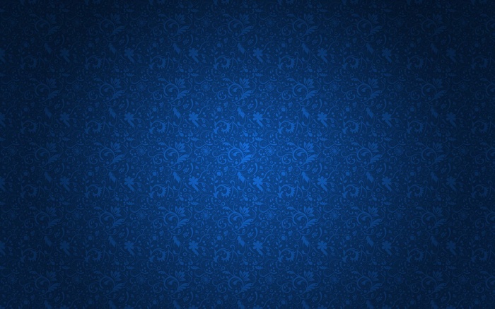 Dark blue floral pattern texture