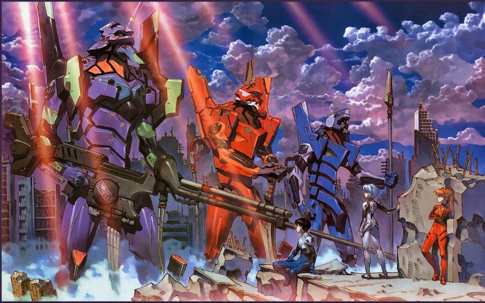 Neon Genesis Evangelion EVAs