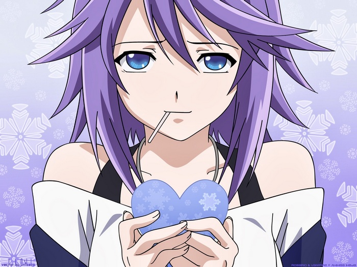 Shirayuki Mizore from Rosario + Vampire with a heart