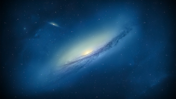 NGC 3190 galaxy in deep space