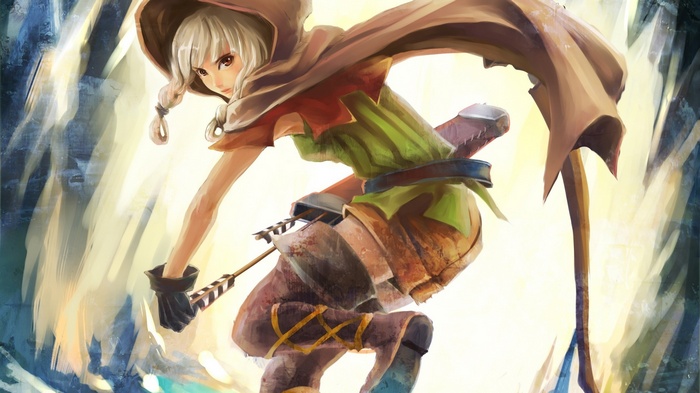 Archer girl from Dragons Crown video game
