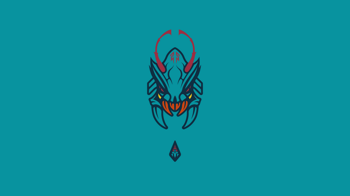 Weaver from Dota 2 minimalist logo