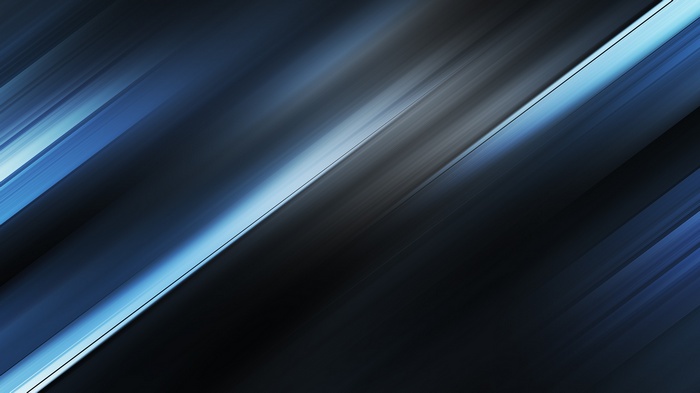 Abstract blue and black diagonal lines
