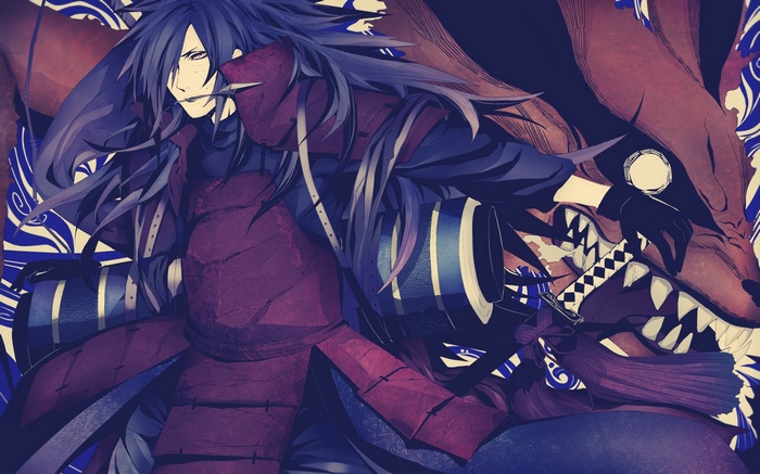 Uchiha Madara with Nine-Tails