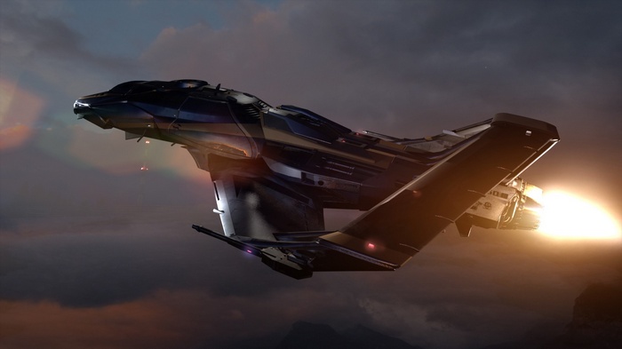 Origin M-50 Spaceship in Star Citizen