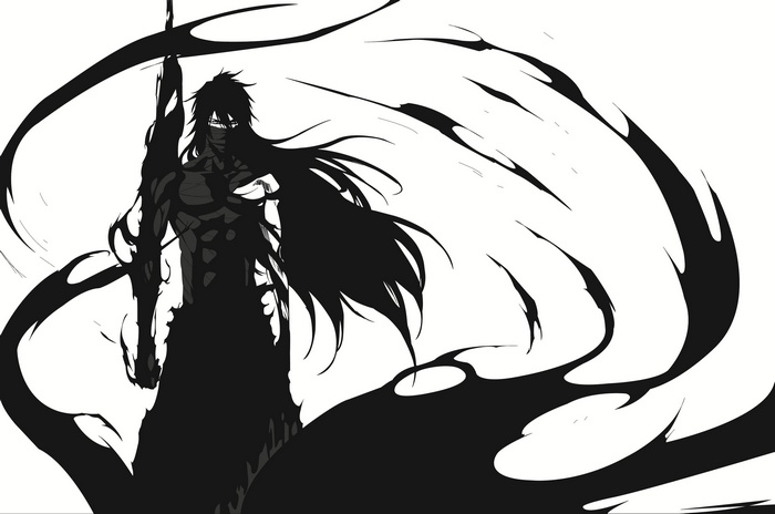 Kurosaki Ichigo in Mugetsu form from Bleach