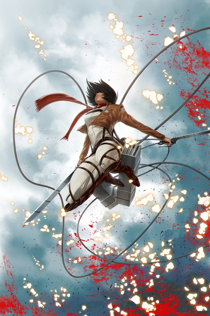 Mikasa Ackerman in Attack on Titan