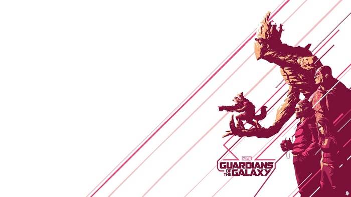 Guardians of the Galaxy Characters Poster