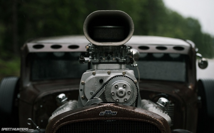 Chevrolet Rat Rod with Supercharger