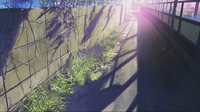 5 Centimeters Per Second anime scene