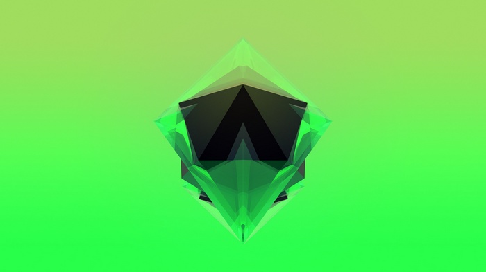 Abstract geometric digital art by Justin Maller