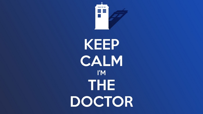 Keep Calm I'm The Doctor TARDIS