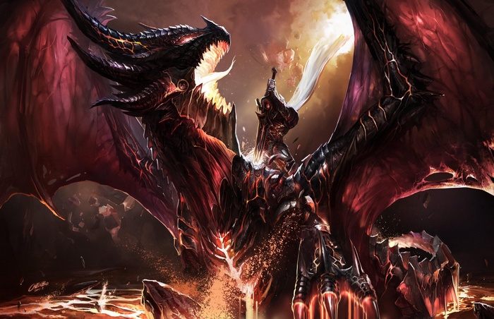 Deathwing the Destroyer from World of Warcraft