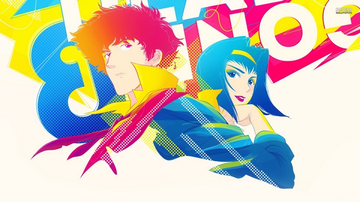 Spike Spiegel and Faye Valentine Cowboy Bebop