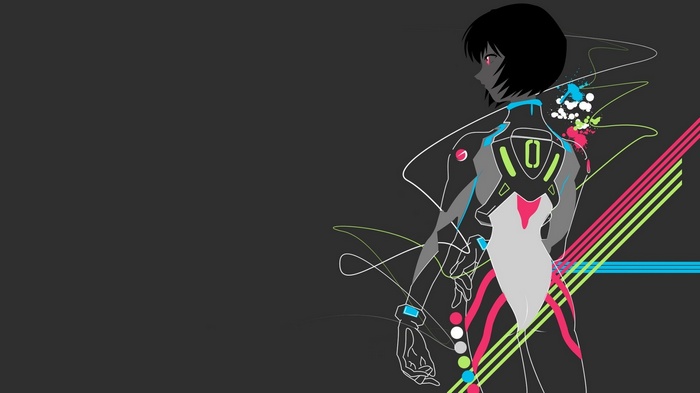 Ayanami Rei from Neon Genesis Evangelion